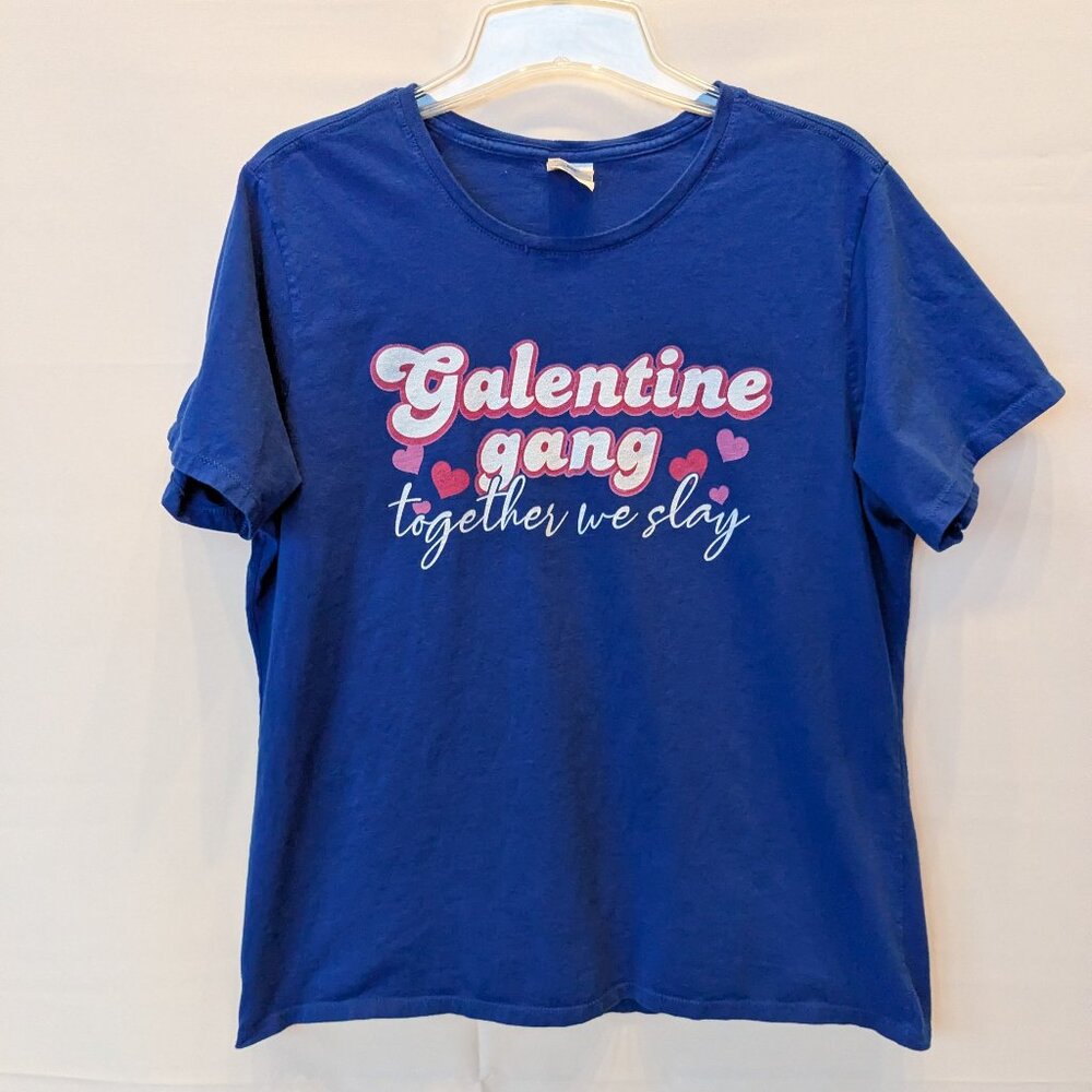 3/$15** Royal Blue "Galentine's Day" Tee